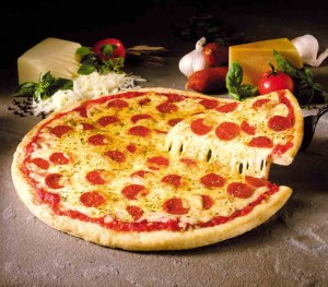 MMmmm... pizza.
